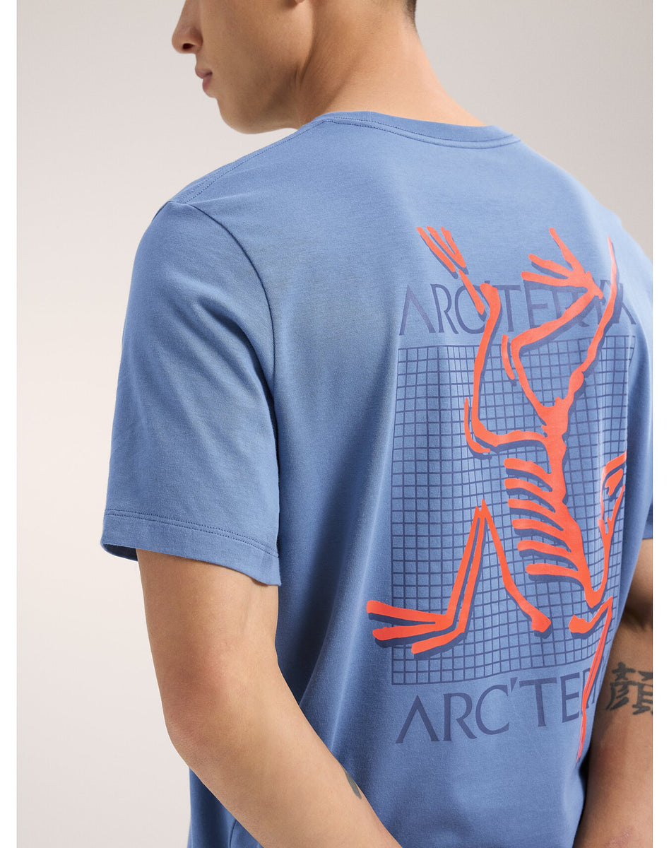 Tシャツ・カットソー LMC BEAR CREST SHORT SLV SHIRT blue 0LM24SSH103BLU bdbdc7cf45043ffd02a40597b56554