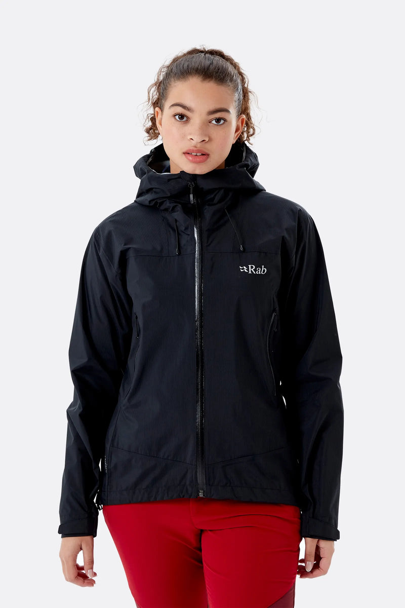 Rab Downpour Plus 2.0 Jacket Women s L Black