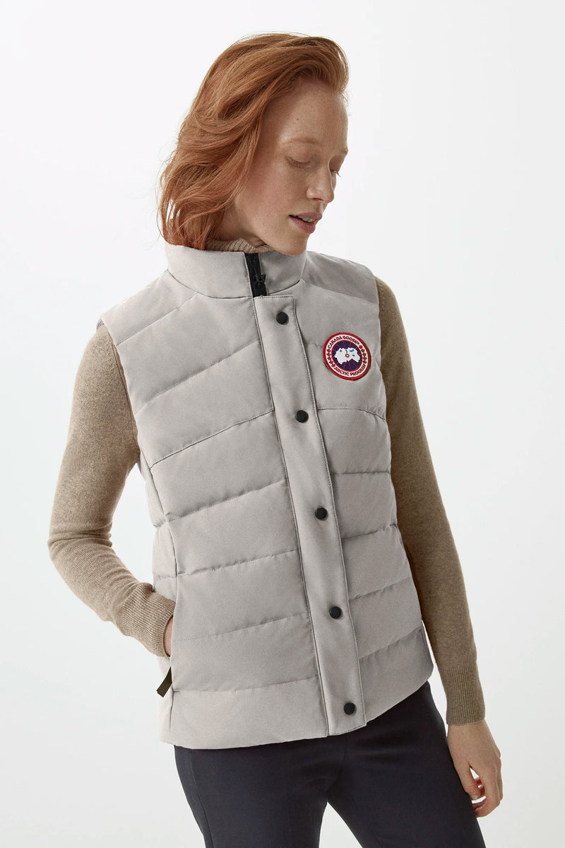Canada goose gilet womens grey best sale