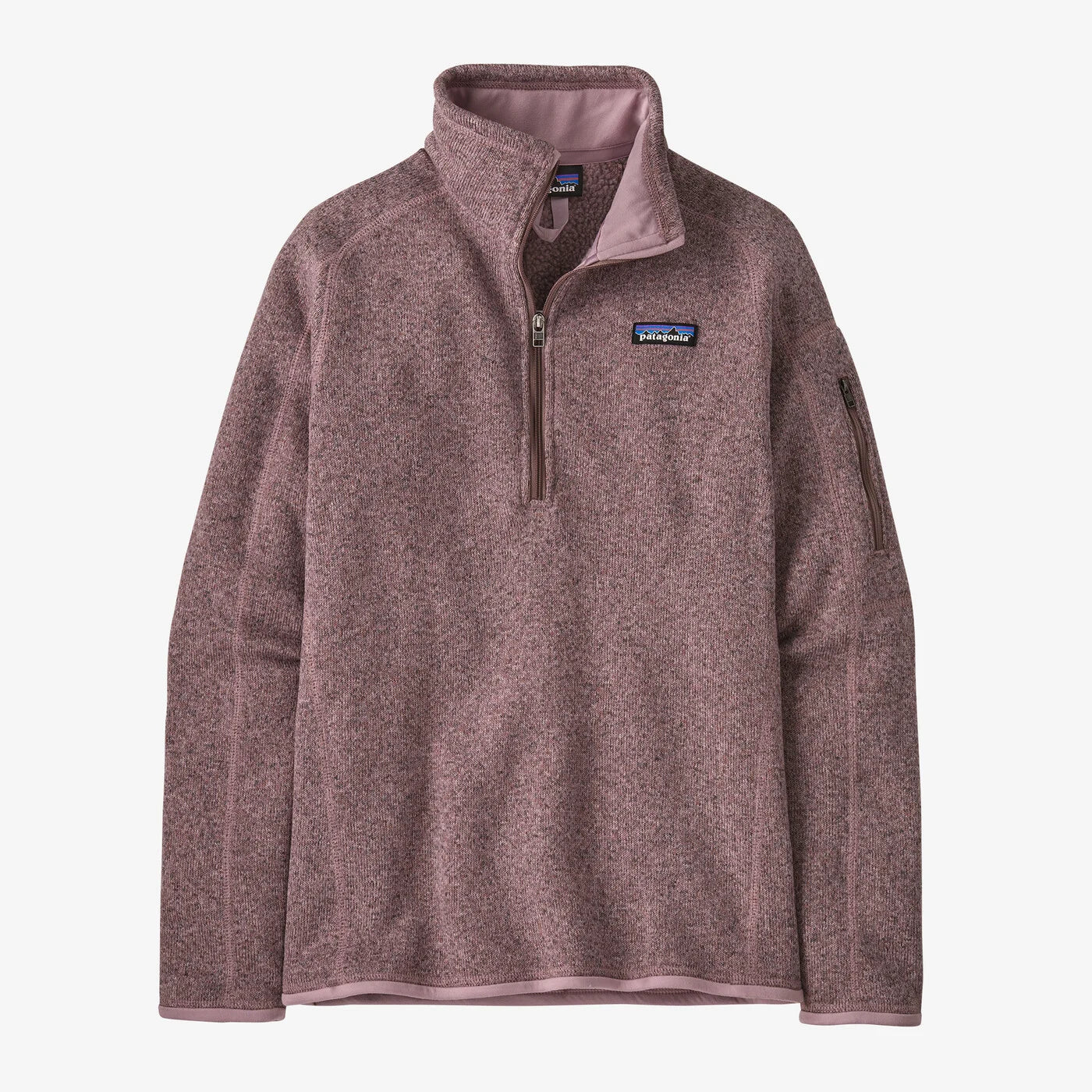 Patagonia Women s Better Sweater 1 4 Zip Stormy Mauve M