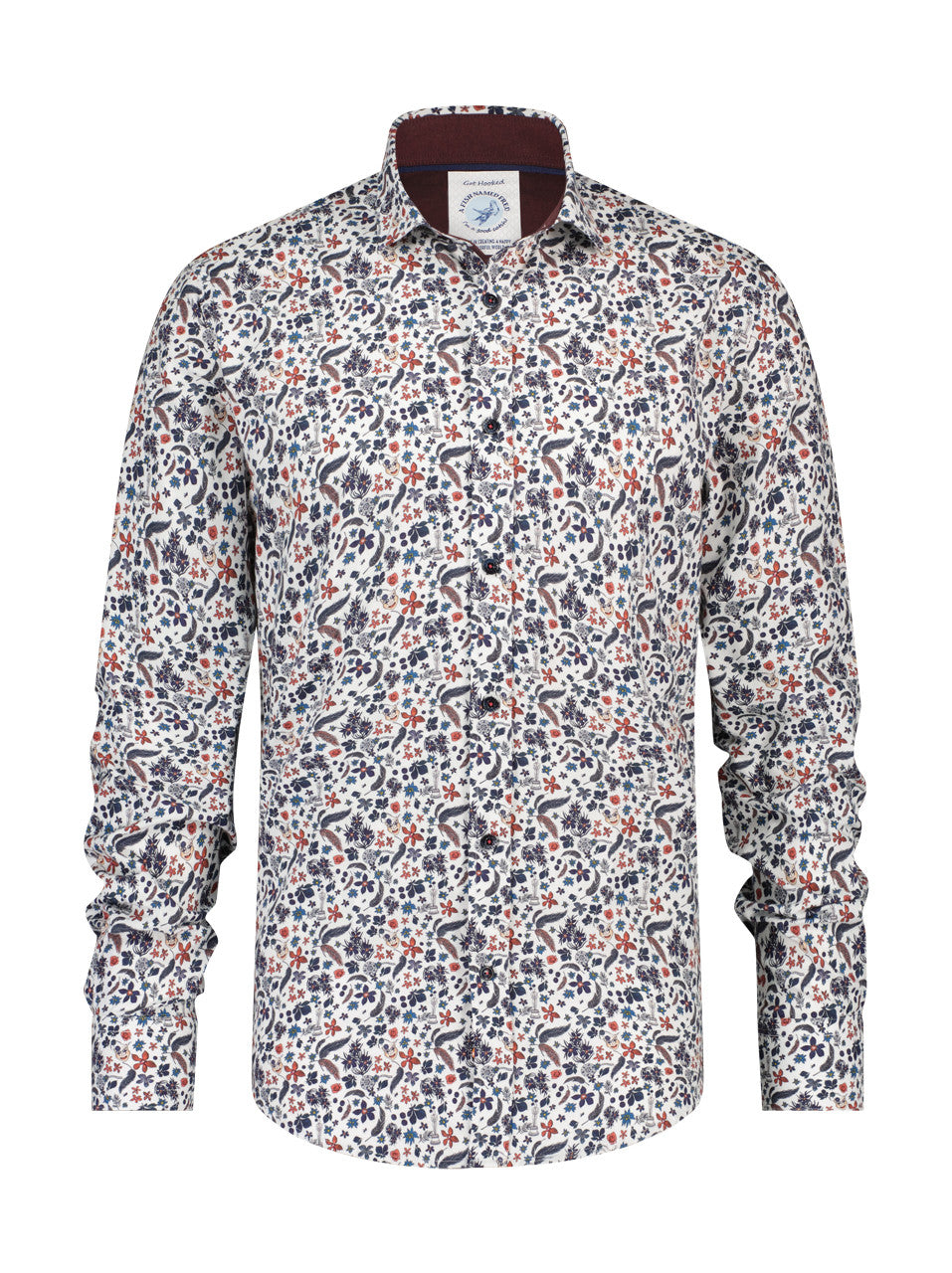 A Fish Named Fred Men's Shirt Flower Crowd