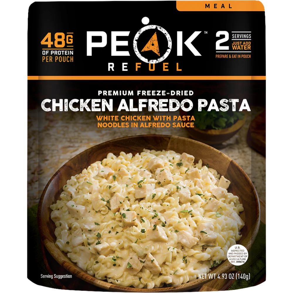 Peak Refuel Chicken Alfredo Pasta