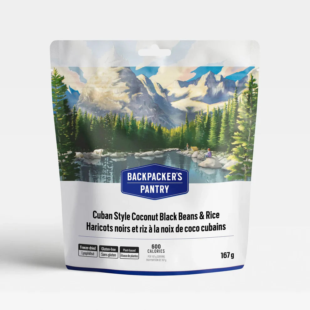 Backpackers Pantry - Cuban Coconut Rice & Black Beans (Single Serve)