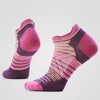 Smartwool Women's Run Stripe Low Ankle Socks Zero Cushion