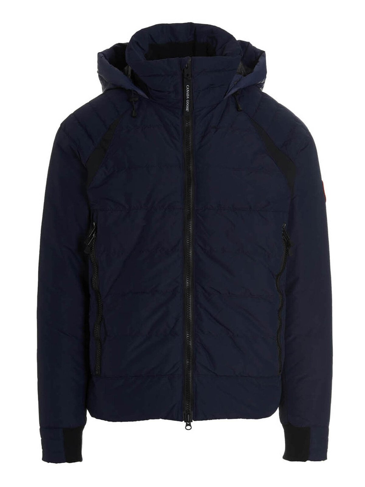Hooded Puffer Jacket Mens  Navy Blue Lightweight Coat In Canada