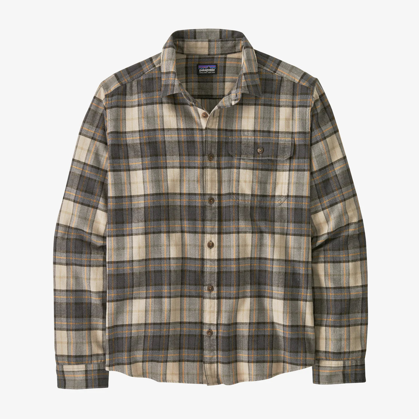 Patagonia Men's L/S Cotton In Conversion LW Fjord Flannal Shirt