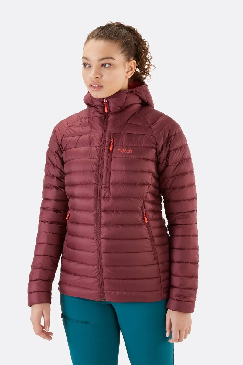 Rab womens top microlight jacket