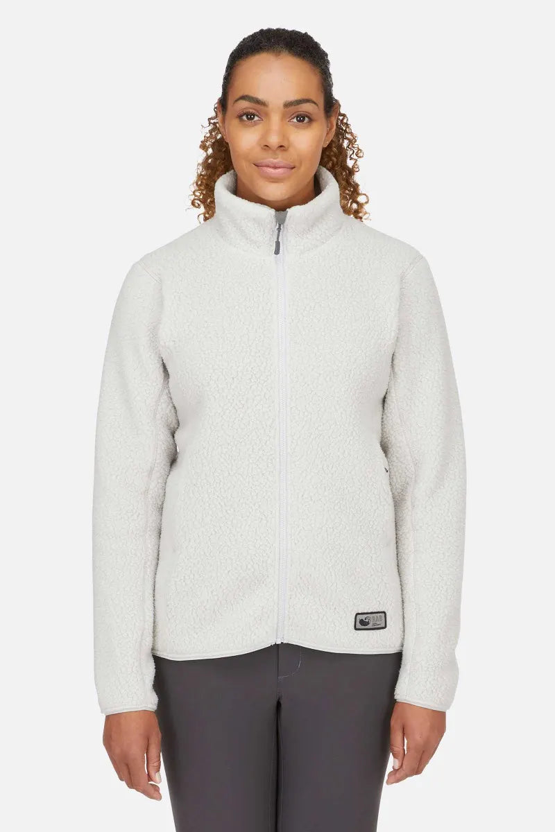 Rab Shearling Jacket Womens Pewter M