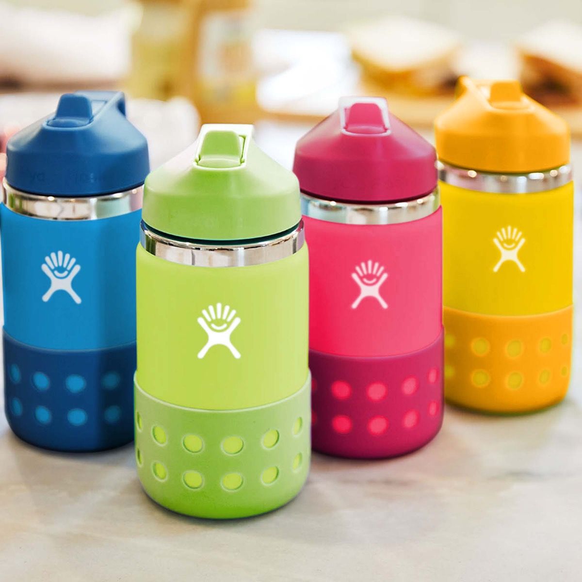 Hydro Flask Kids 12oz Wide Mouth with Straw & Boot