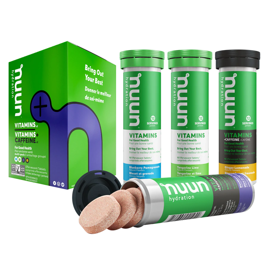 Nuun Hydration Vitamins + Caffeine (Multi-Pack)