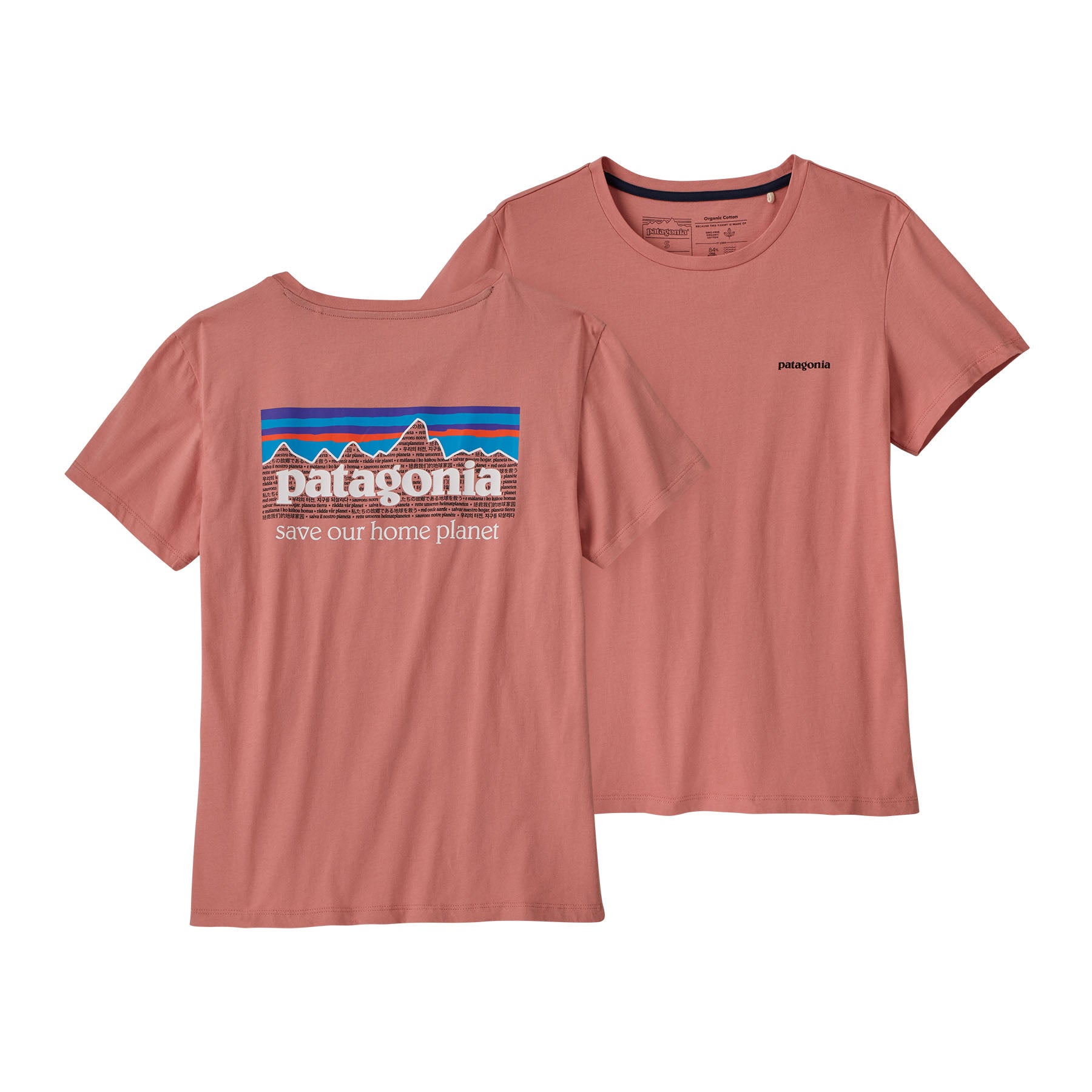 Patagonia Women's Regenerative Organic Certified™ Cotton T-Shirt Dress, Alpine Country Lodge