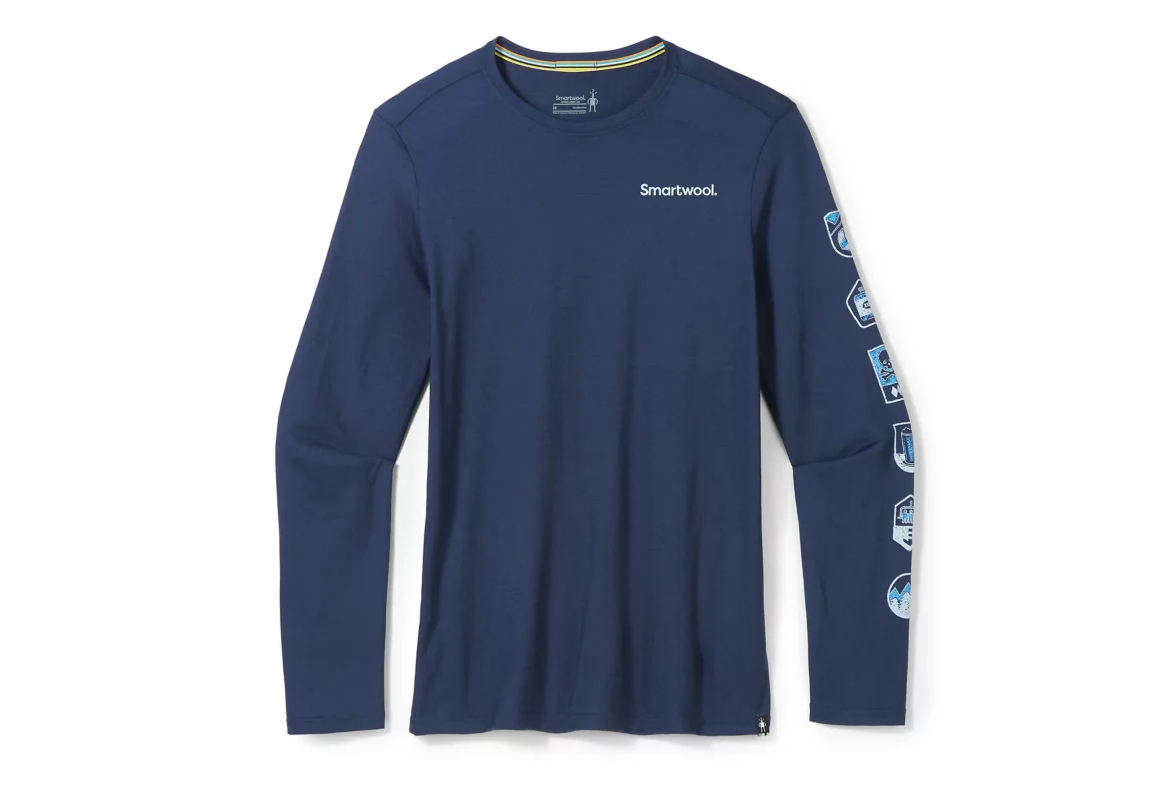 Smartwool Men's Patches LS Graphic Tee