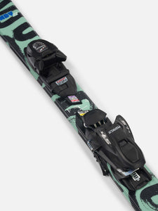K2 Indy Youth Skis + Marker FDT 4.5 - 7.0 Binding (2023)