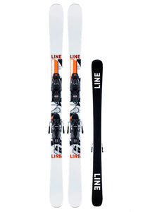 Line Junior Tom Wallisch Shorty Skis (2021) + Marker Free 7.0 Bindings